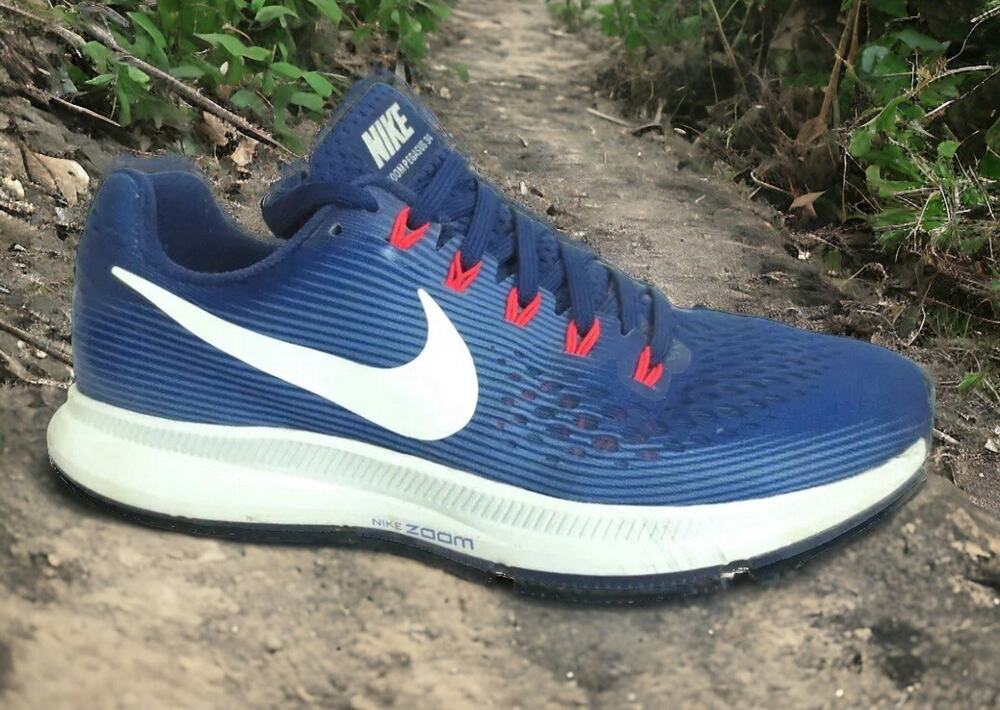 Nike Air Zoom Pegasus Aqua Blue Fitness Running Shoes Womens 6 Fast Shipping